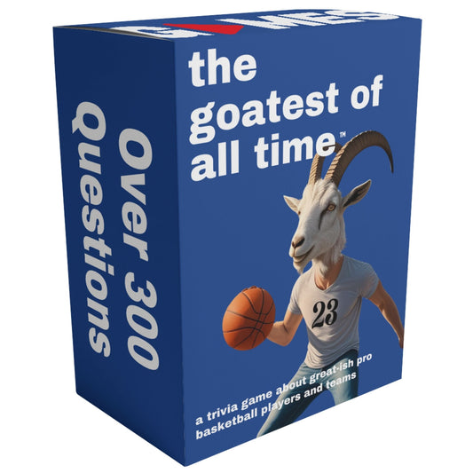 NBA Trivia card game product box